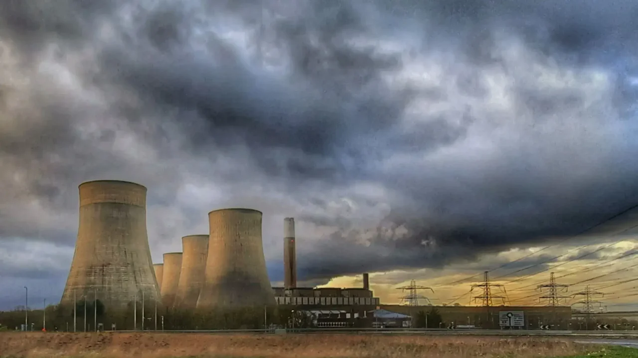 Transformation of a UK Coal-Fired Power Station into a Massive Battery